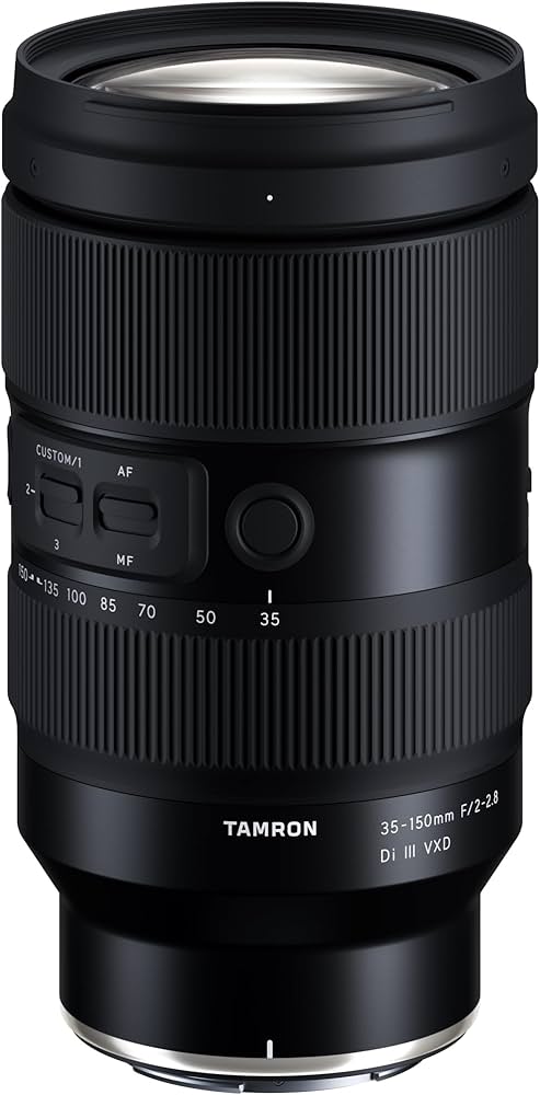 レンズ(ズーム) TAMRON 35-150 mm f2-2.8Di III VXD Tamron announces the development of 35-150mm F/2-2.8 Di III